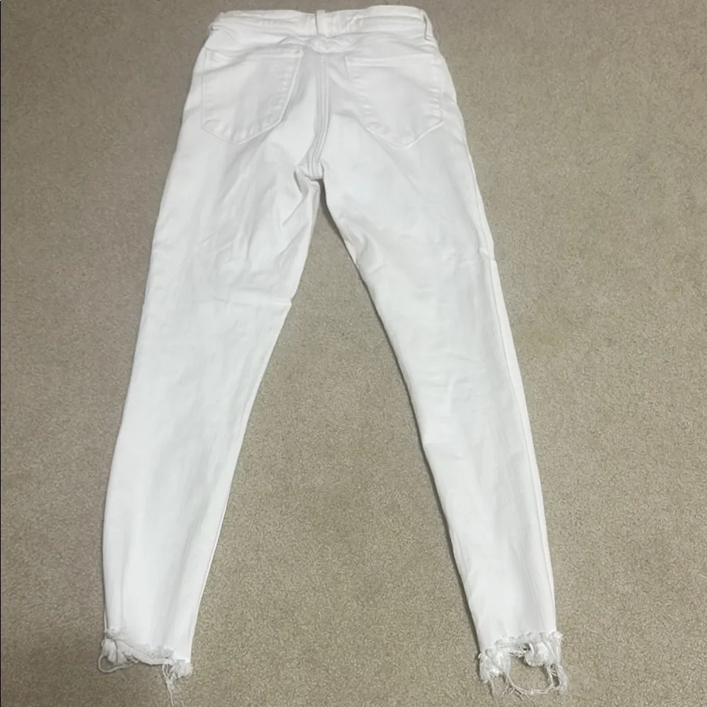 Abercrombie & Fitch White Skinny Jeans - Picture 4 of 4